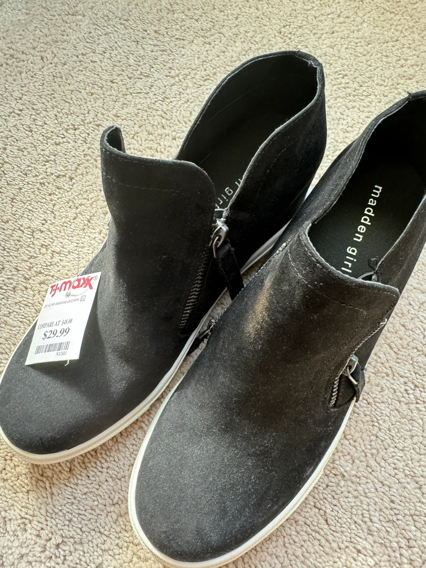 Suede Platform Sneakers - Image 4