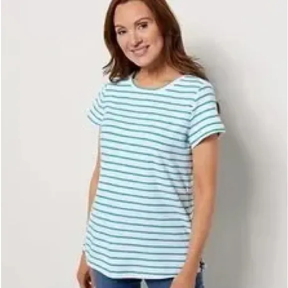 Belle Beach by Kim Gravel Poolside Terry Short Sleeve T - Image 7