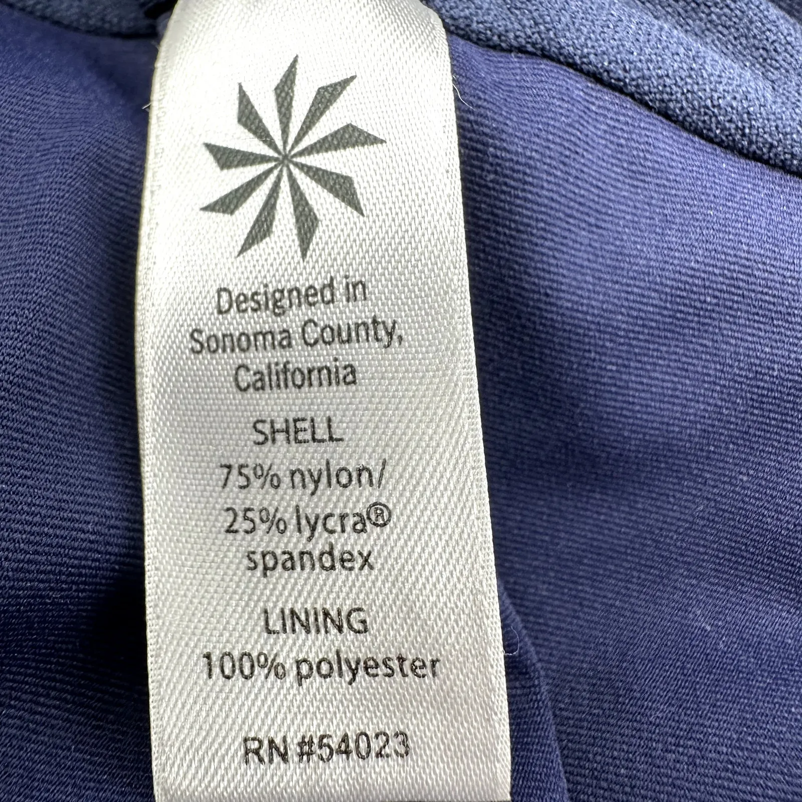 Athleta Kata Swim Skirt Skort UPF 50+ Xtra Life Lycra Stretch Dress Blue Medium - Image 4