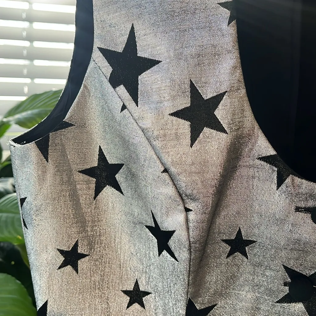 State Line Tack vintage vest Silver - Image 5