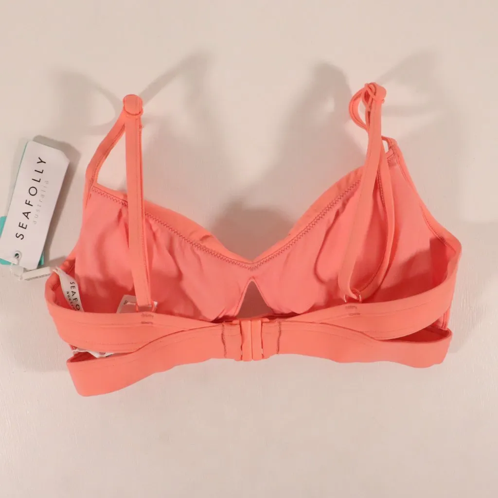 NWT Seafolly Active Hybrid Bralette in Peach - Image 9