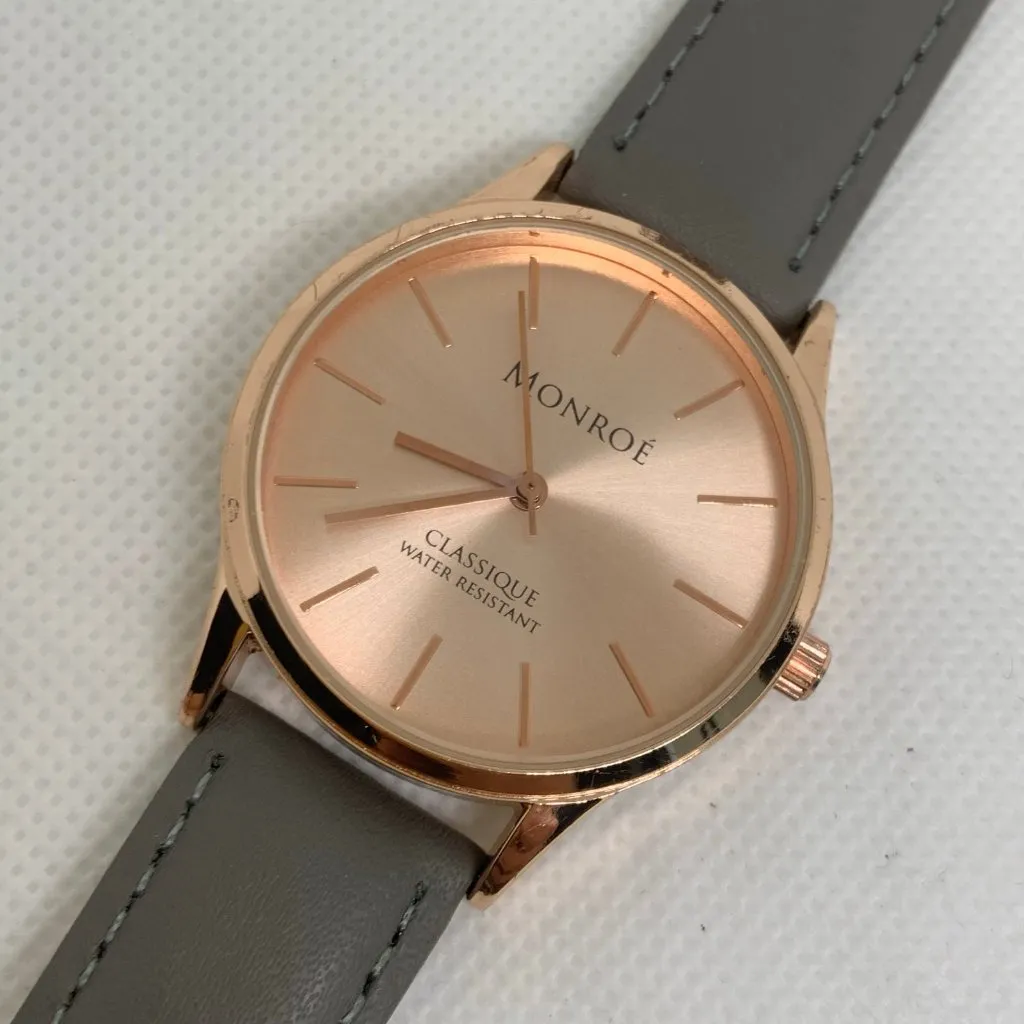 Monroe classic collection women watch 36mm Designed in Toronto rose running - Image 2