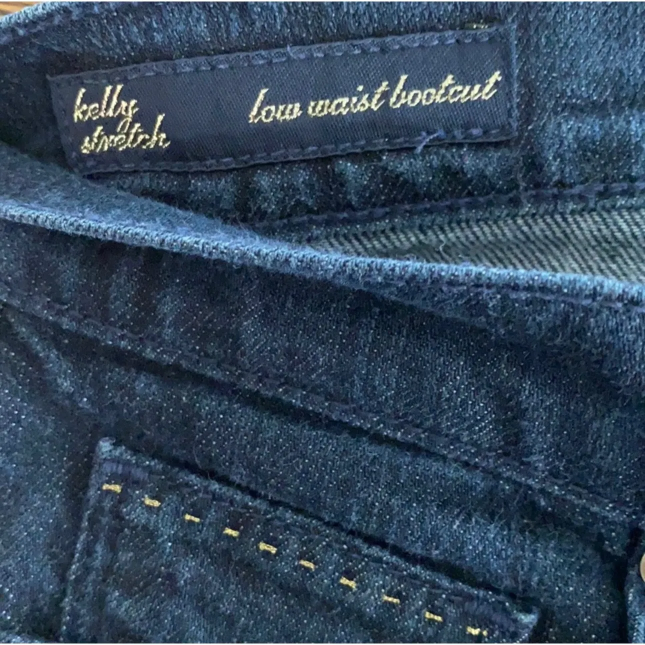 Citizens of Humanity Bootcut Jeans Womens 28 Stay Gold Low Waist Dark Wash - Image 5