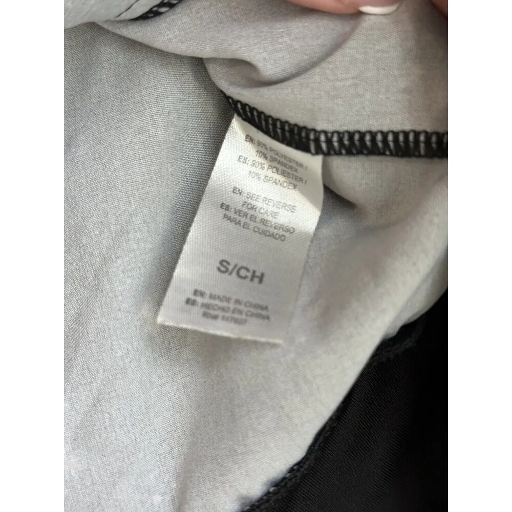 Nicole Miller NY Active Women’s Black Galaxy Print Bomber Jacket Size S - Image 4