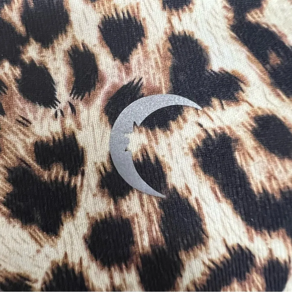 Zyia Active Animal Print Leggings Womens 20 Cropped Yoga Pants High Rise Brown - Image 4