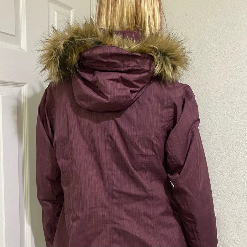 Hilton Helly Tech Protection Primaloft Fur Hood Jacket Bordeaux M - Image 9