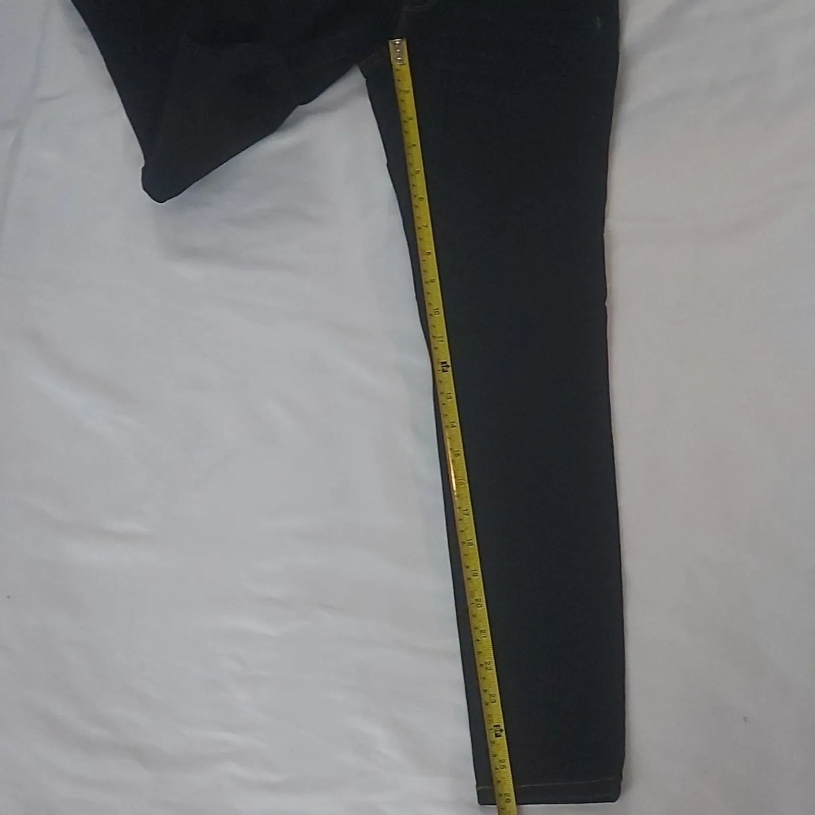 Aeropostale Dark Blue Wash Jeggings 2 Short Classic Preppy Bohemian Normcore - Image 6