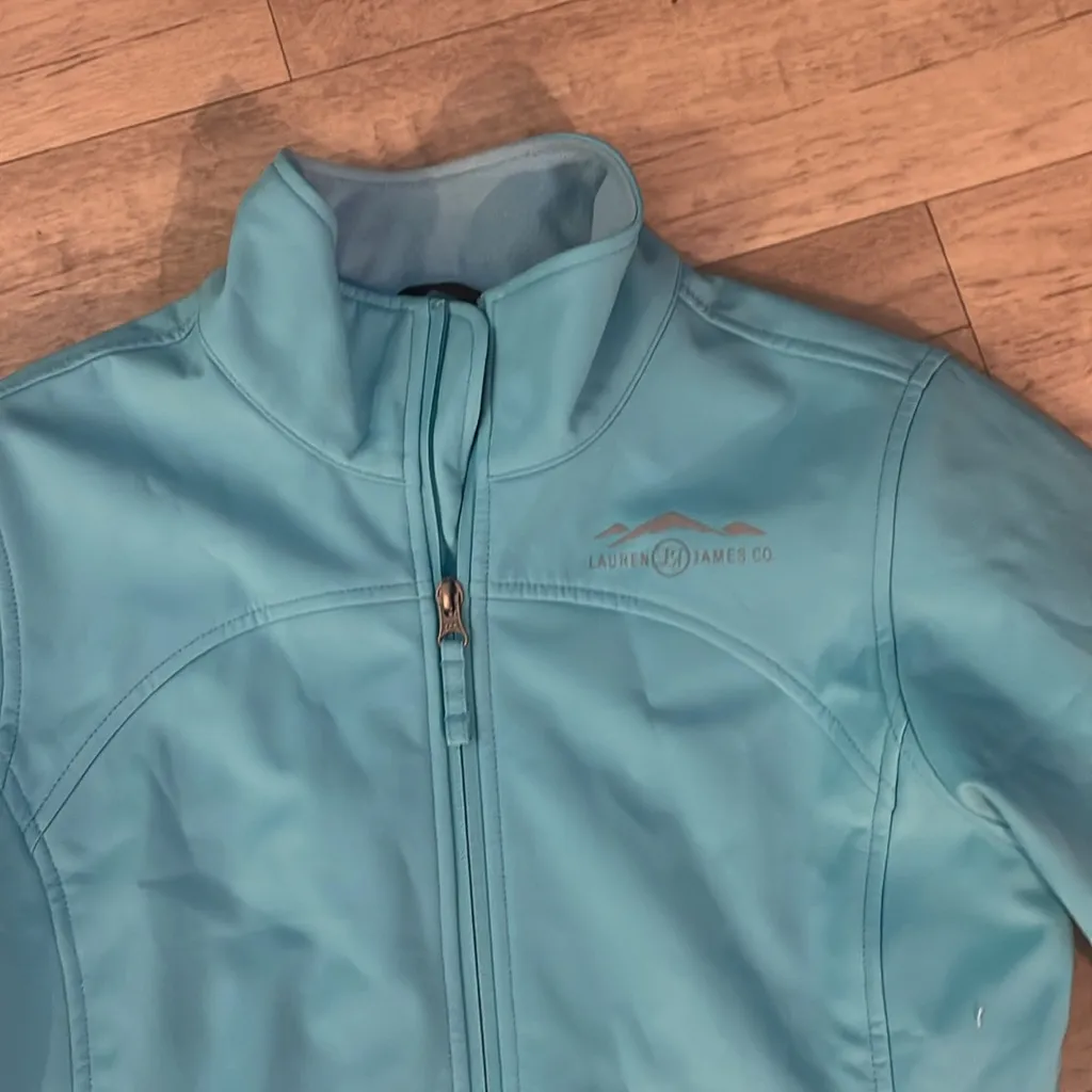 Lauren James NWT Women's Blue Softshell Jacket Bradford blue $135 READ - Image 4