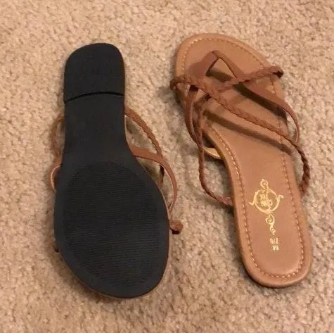 Marshalls Like New Braided Flip Flops  - Image 3