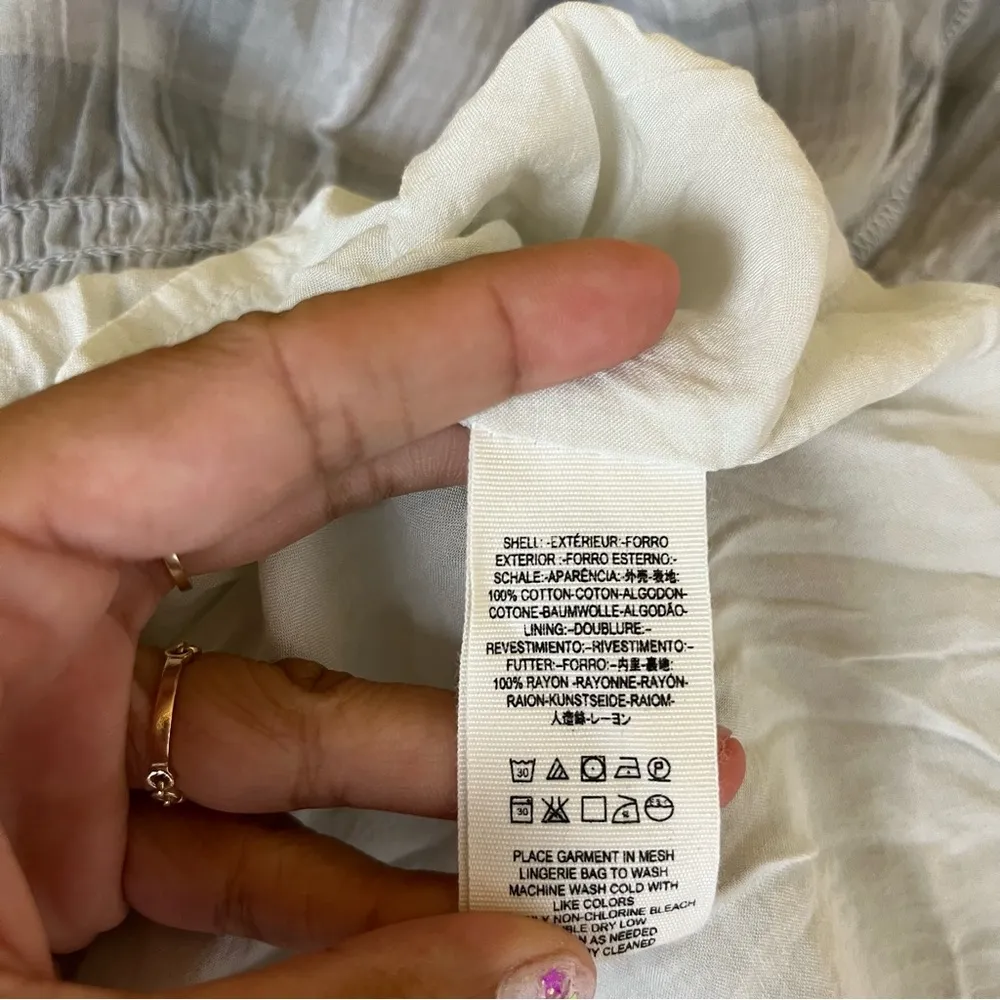 Free People Run with Me Plaid Grey Mini Dress - Image 11