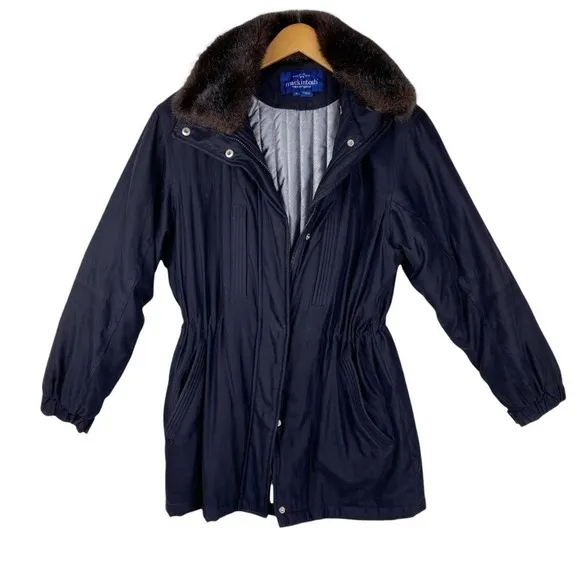 Women's Mackintosh New England Black Heavyweight Hooded Winter Coat - Image 7