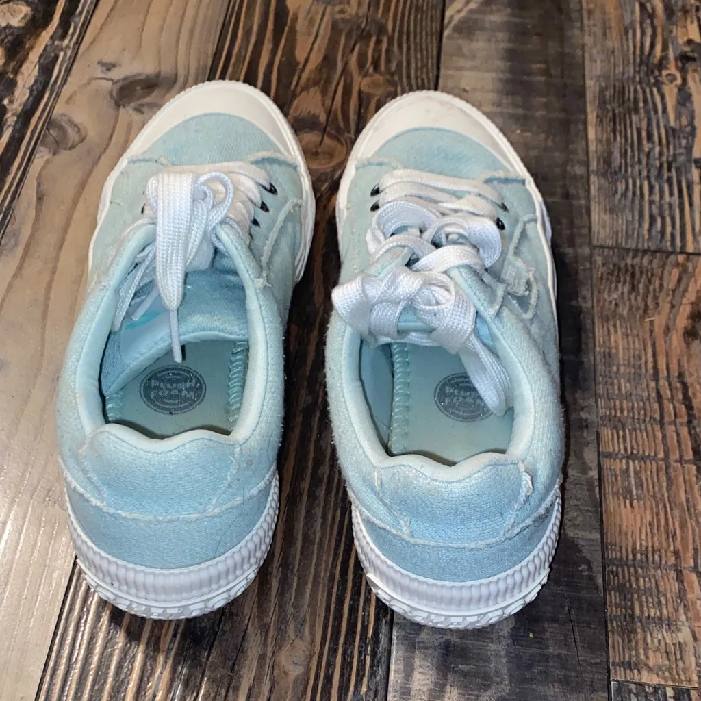 Rocket Dog Sky Blue Canvas Sneakers - Image 3