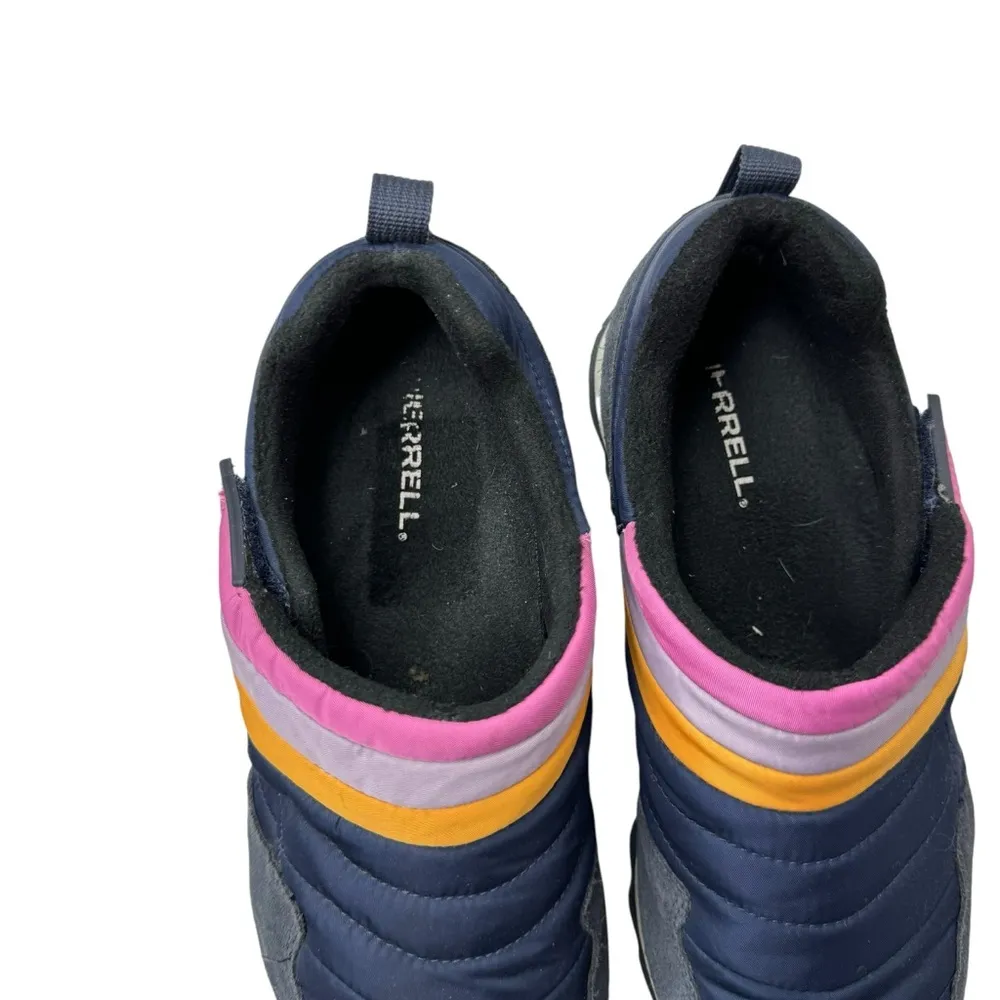 Merrell Alpine Moc Strap Polar Hiking Sneaker Navy Multi 10 - Image 4