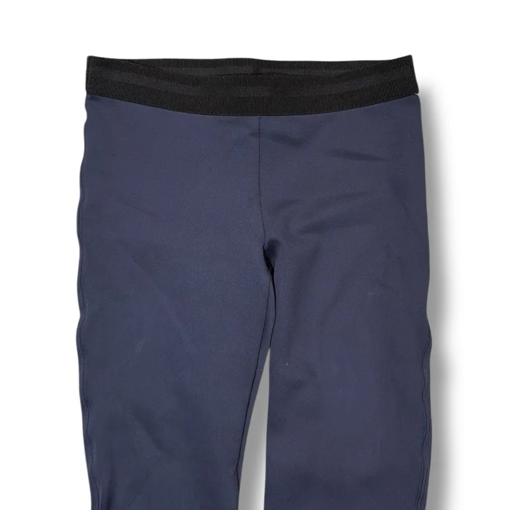 James Perse Cropped Scuba Leggings in Black and Navy‎ Blue Size 1 - Image 6