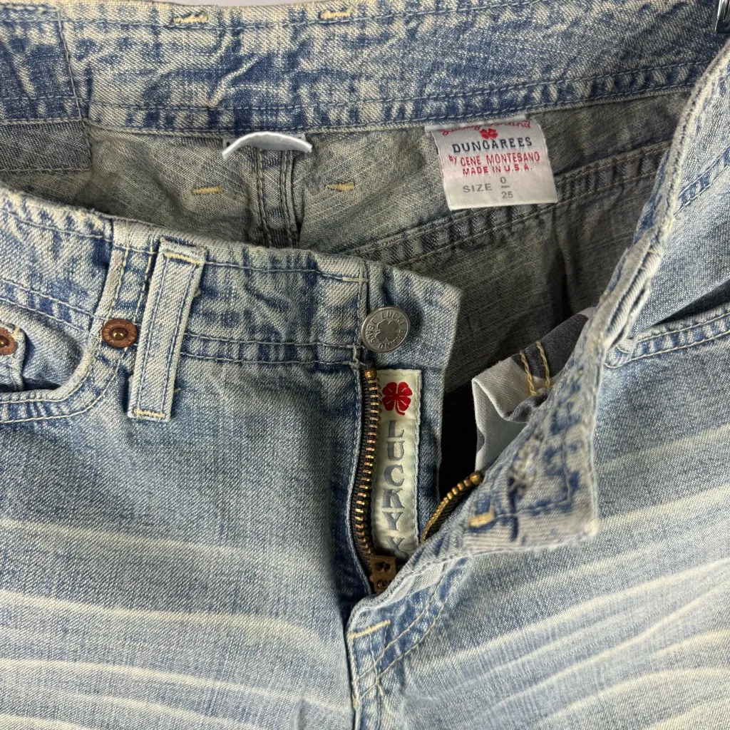 Vintage Y2K Lucky Brand Wonder Jean Long Length Size 0/25 - Image 6