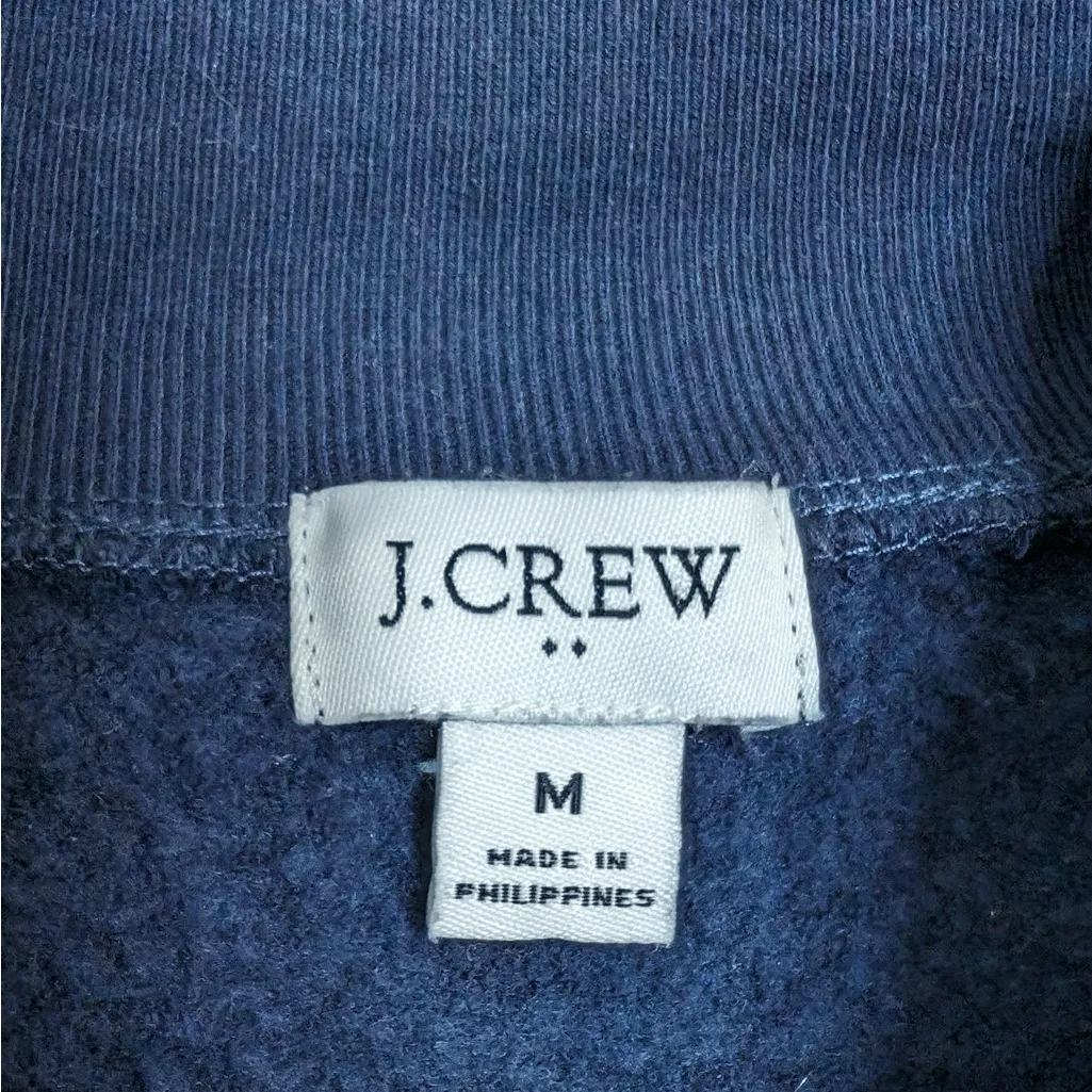 J. Crew Woman's Navy Blue Turtleneck Sweater Size Medium - Image 4