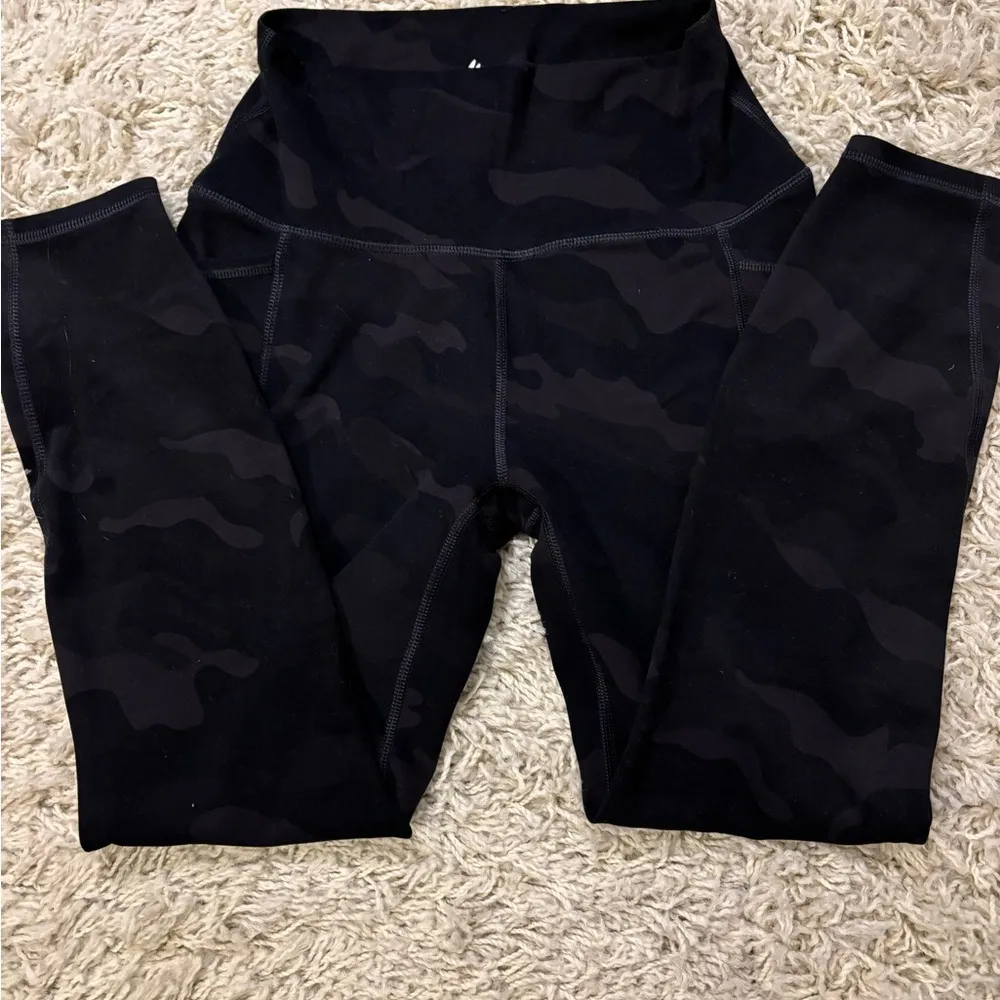 RBX Camo Legging Yoga Pants Size S Black - Image 6
