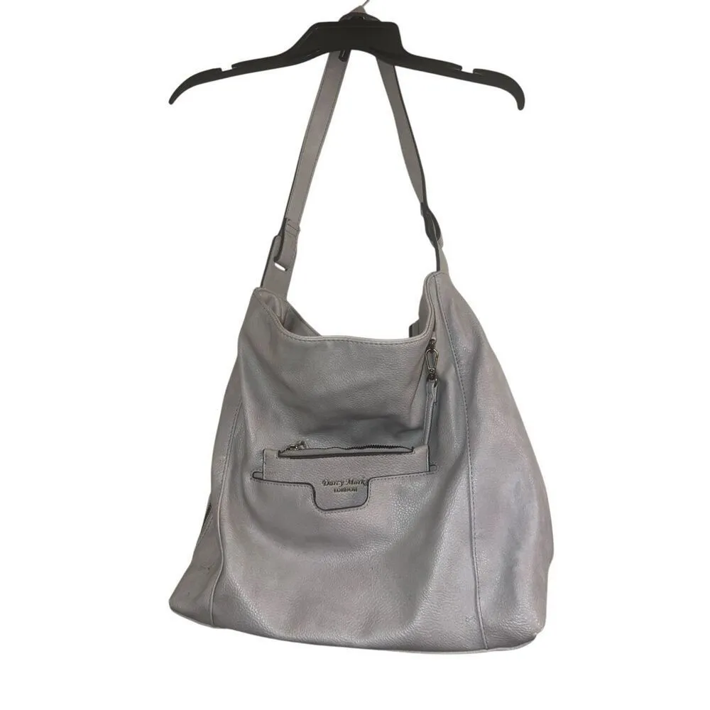 ✨Darcy Marks London Gray Hobo Bag✨ - Image 4