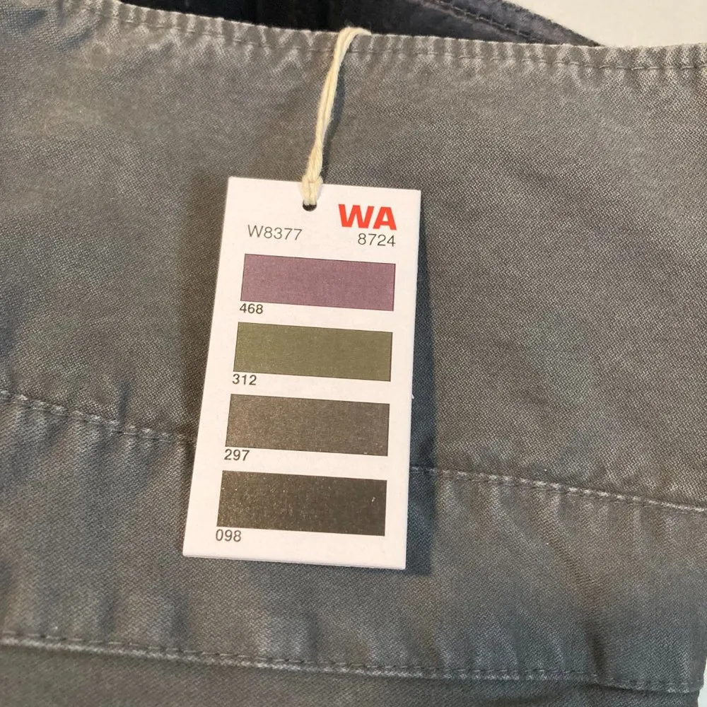 Replay women's size 28 washed gray high water button fly zip utility pants 28x31 - Image 11