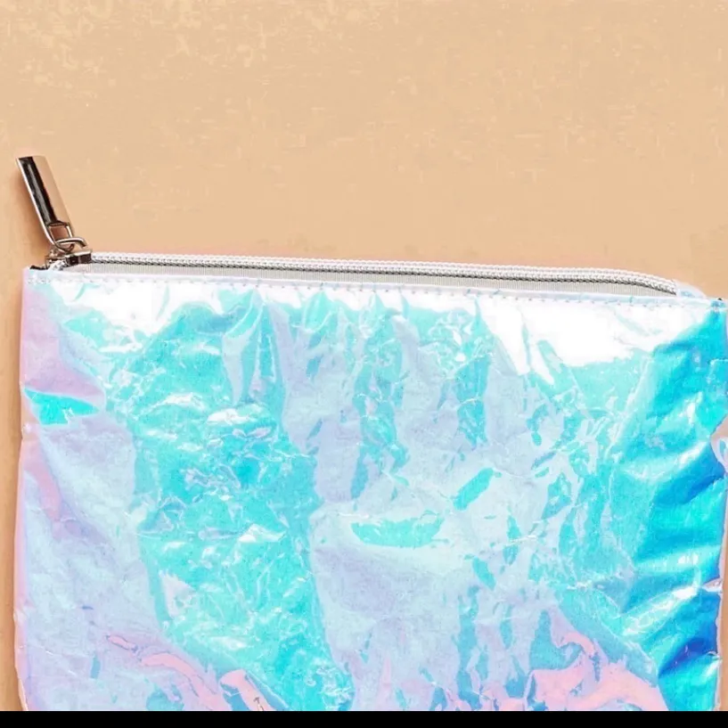 Macy’s Holographic Pouch Cosmetic Bag - Image 8