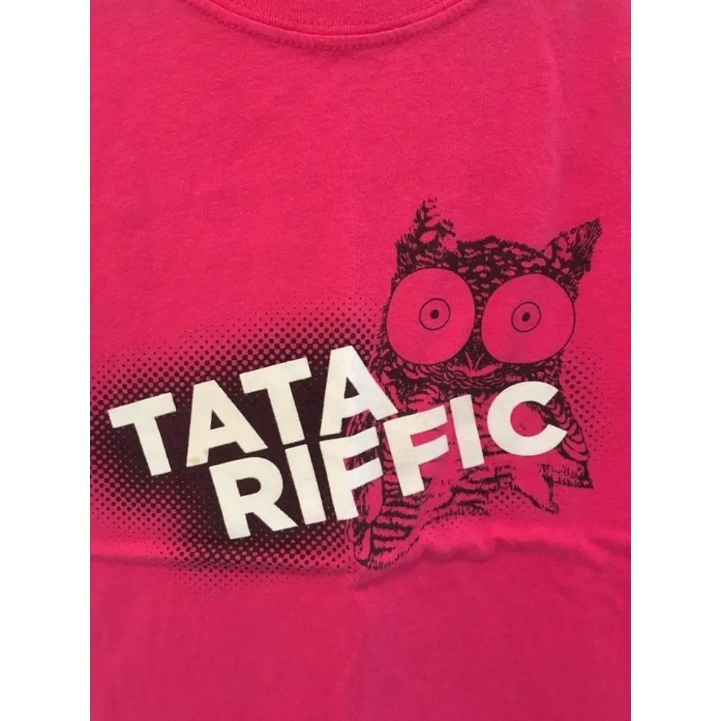 New Womens Vintage Hooters T-shirt Tata-riffic from Chicago Size Large - Image 4