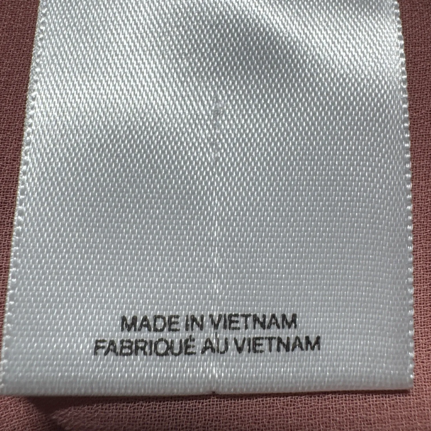 EXPRESS ‎ Cami Top Ruffle Trim Sleeveless Casual Blouse Rose Gold Medium - Image 4