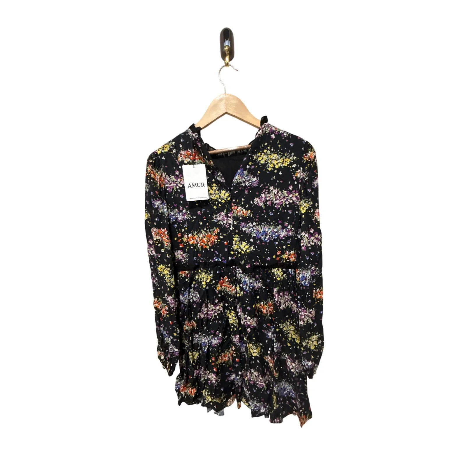 AMUR‎ Codi Mini Dress Size 2 New with Tags Black - Image 5