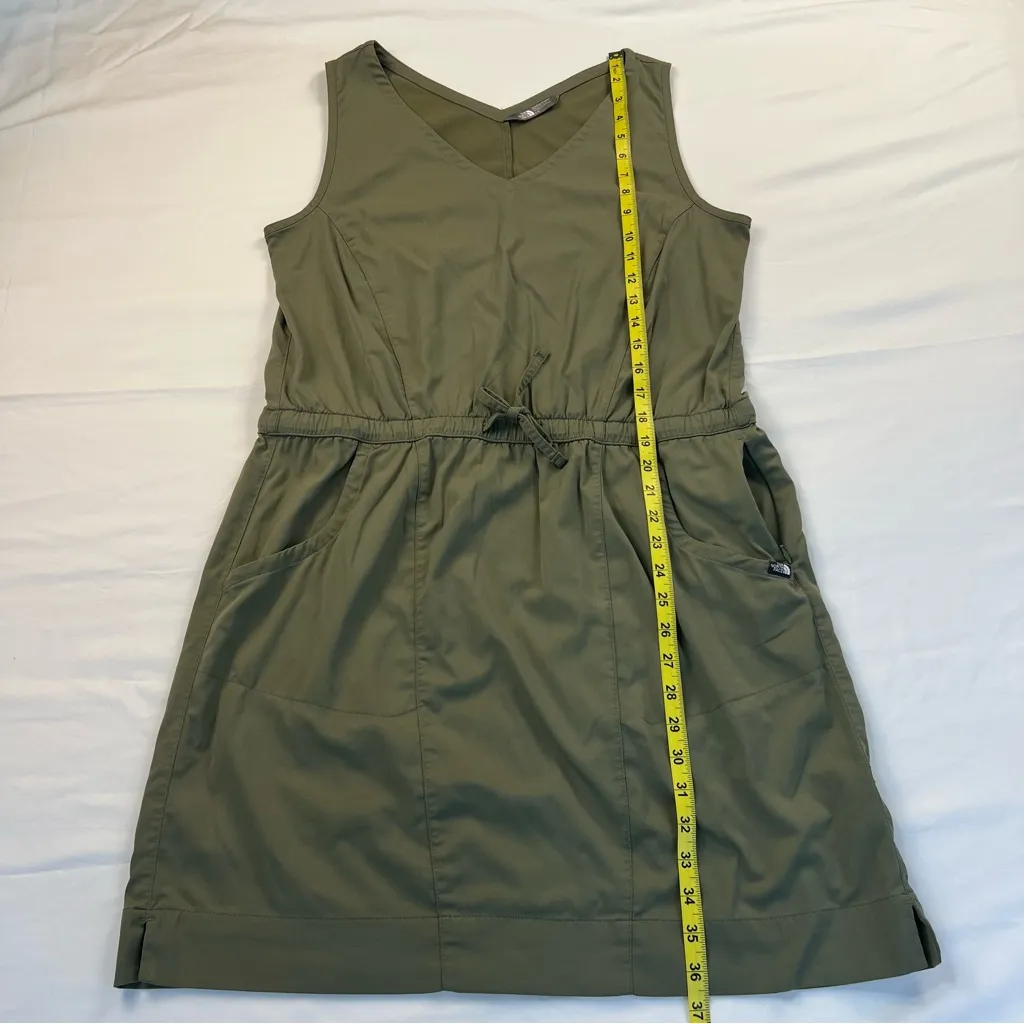 The North Face Olive Green Dress, Size: Large - Image 7