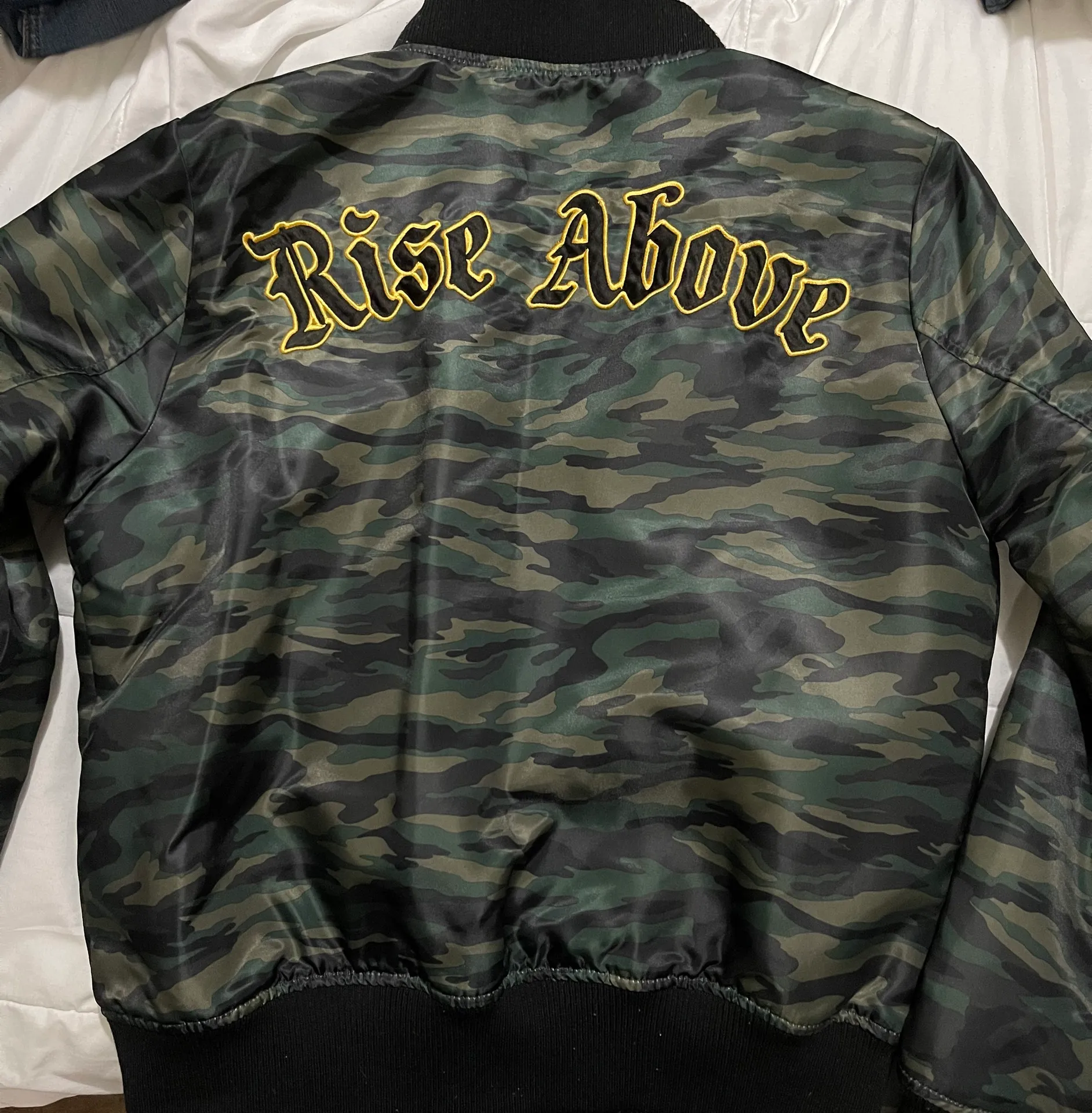 Camo Bomber Jacket - Image 4