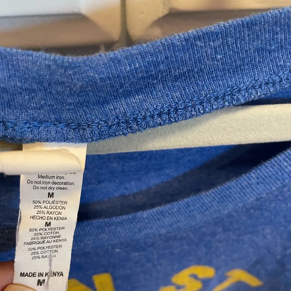 Blue Golden State Warriors T - Image 3