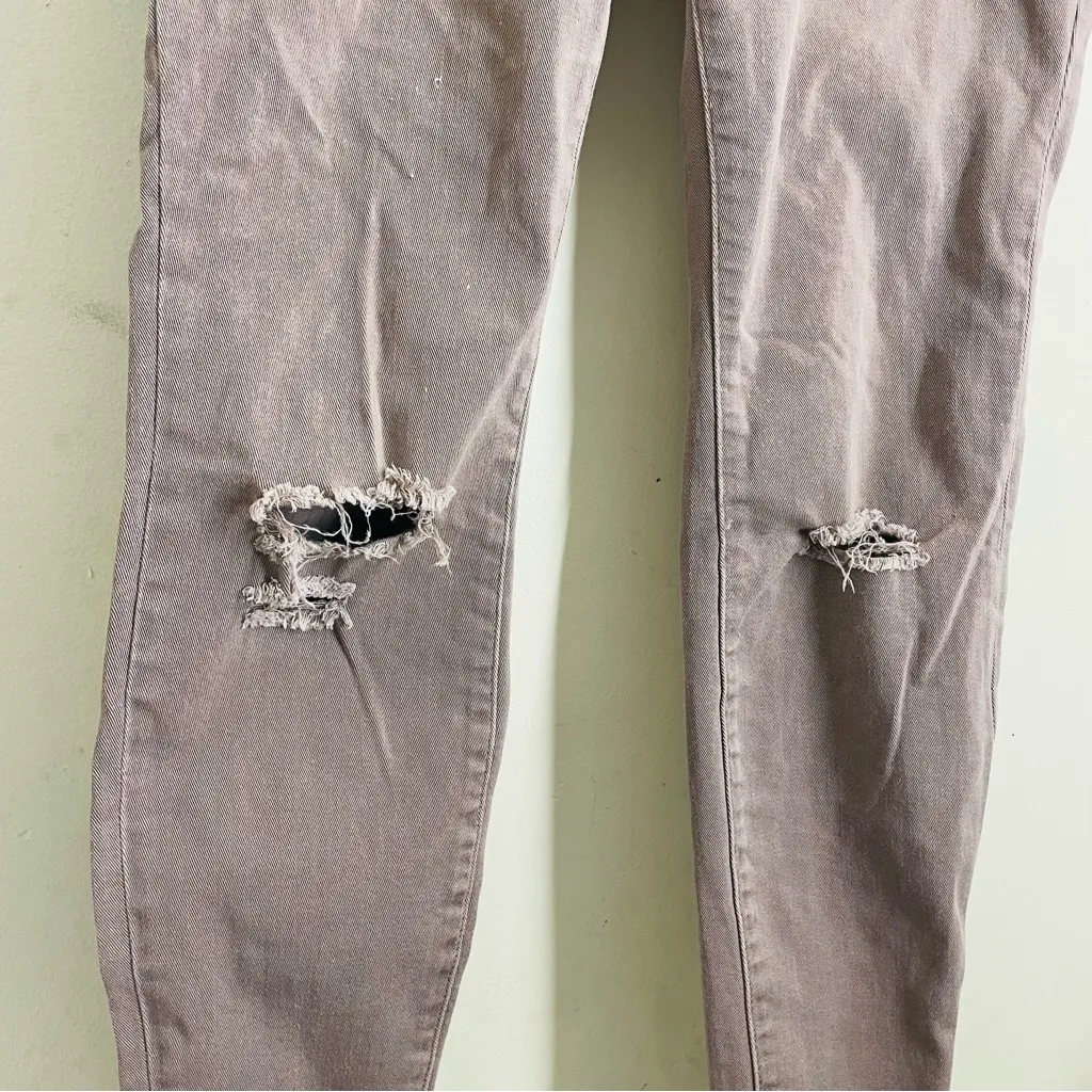 Rock & Republic Kashmere Mauve Slim Ankle Jeans Size 4 - Image 10