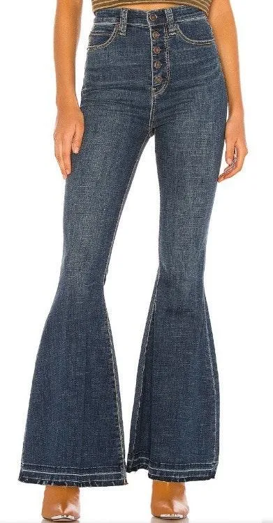 Free People Irreplaceable Flare Jeans - Image 3