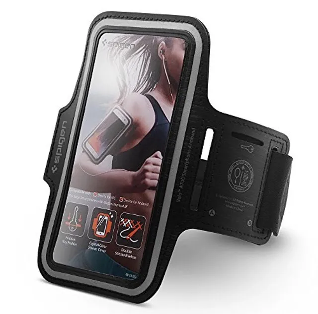 Galaxy/iPhone Sport/Gym/Exercise Armband Blaxk Black - Image 2