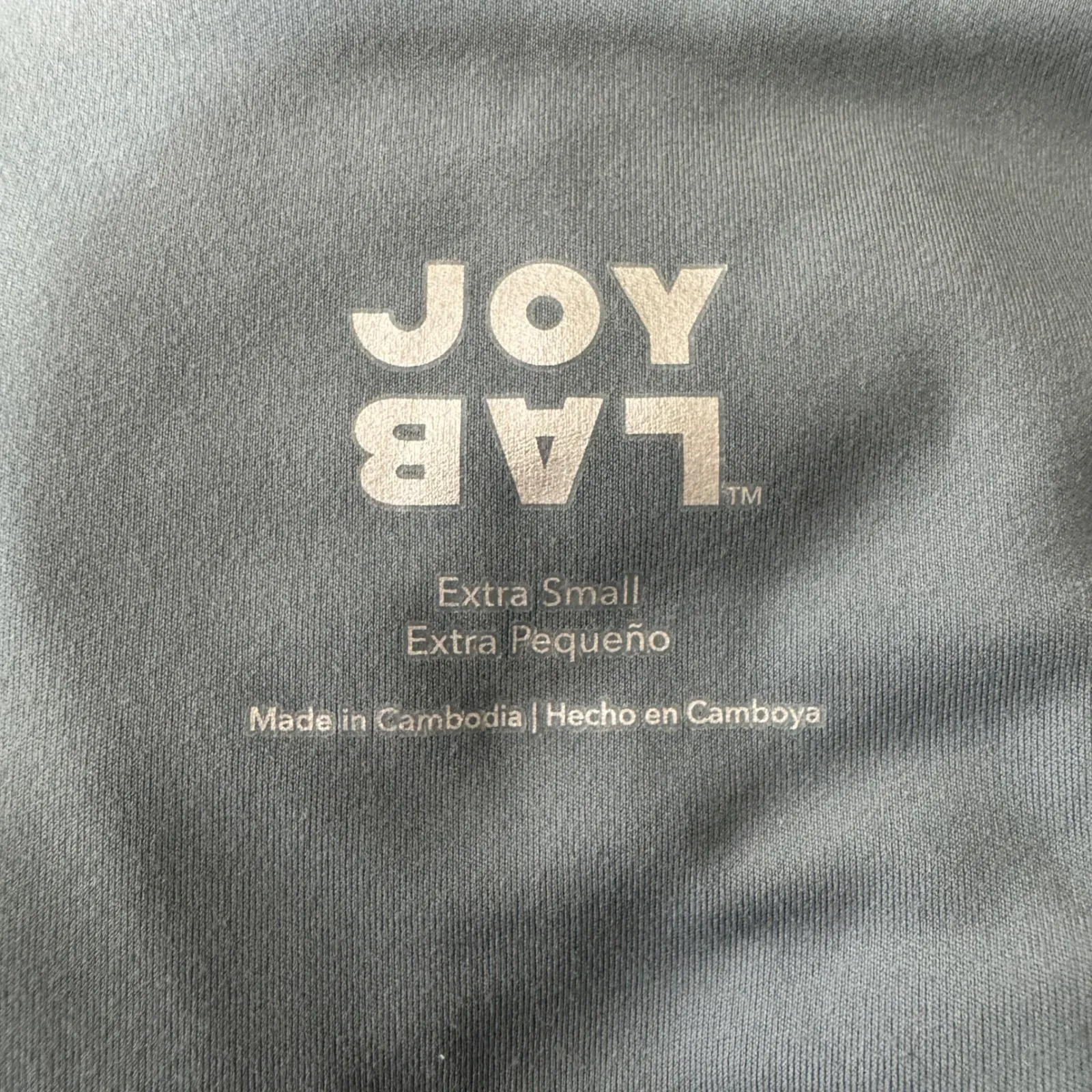 Joy Lab Women Athletic High Rise Flare Leggings Pants Slate Blue Extra Small XS Gray - Image 6