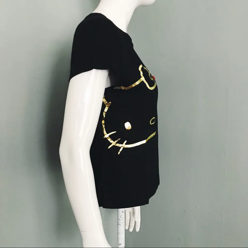 Y2K Hello Kitty Gem Tee in Black | Size XL - Image 6