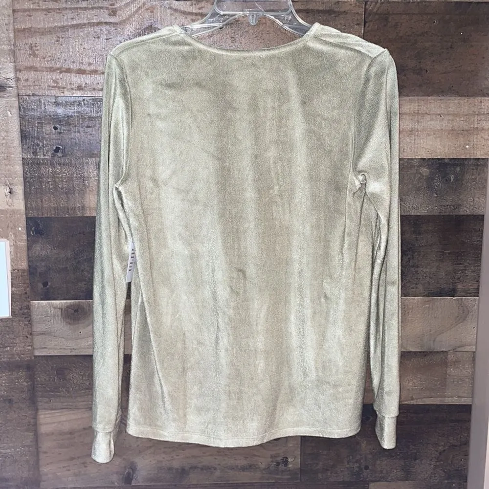 Anthropologie Drew Pullover Sweatshirt with Ribbon Tie Detail, NWT - Image 5