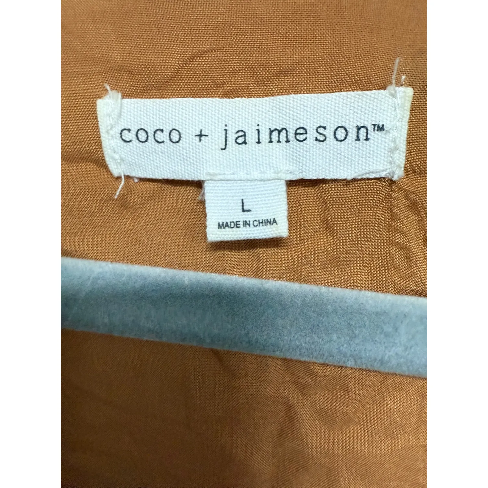 Coco + Jaimeson Brown Boho Bohemian Short Dress Size Large Festival Hippie - Image 5