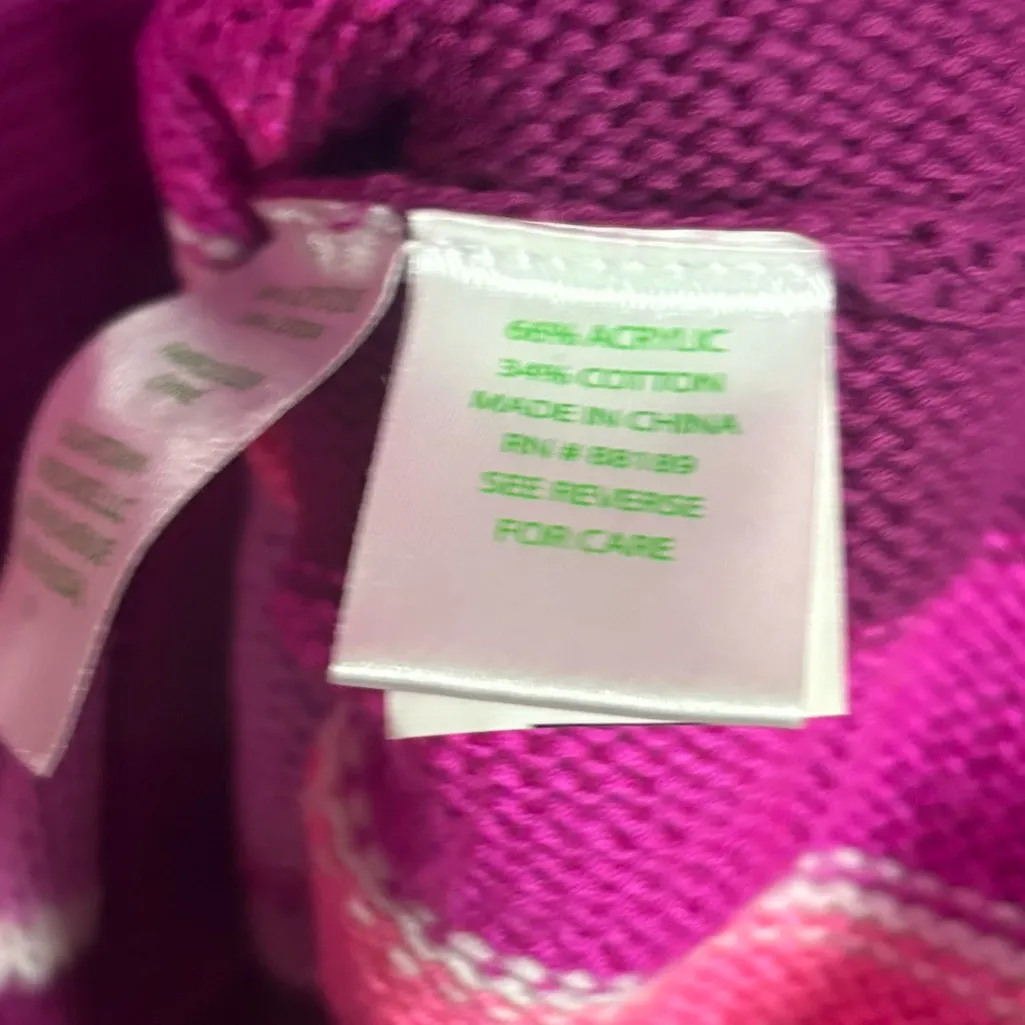 Lilly Pulitzer Bordeaux Berry Daryn Sweater Size Small - Image 4