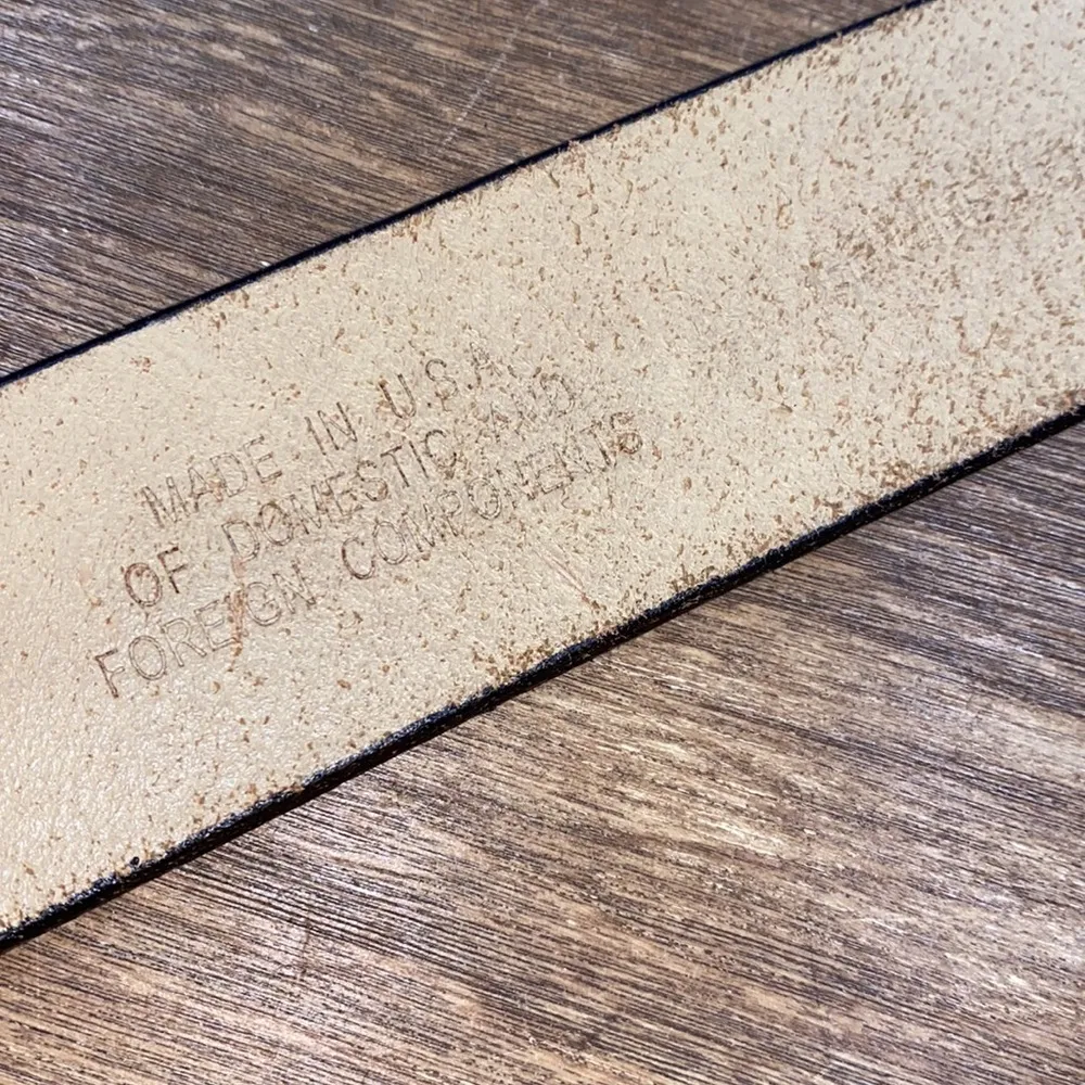 Genuine leather size 18 boho engraved belt - Image 4