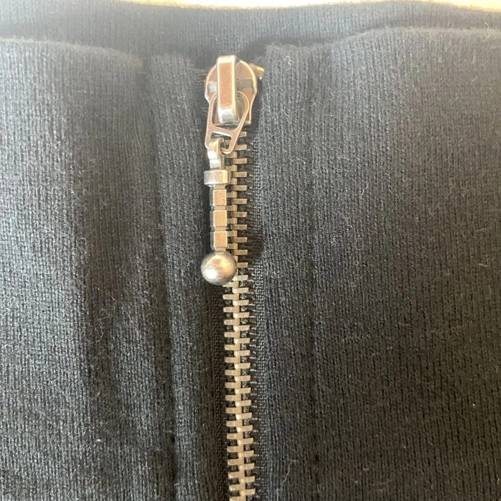 Hurley Black Zipper Mini Skirt Size XS - Image 6