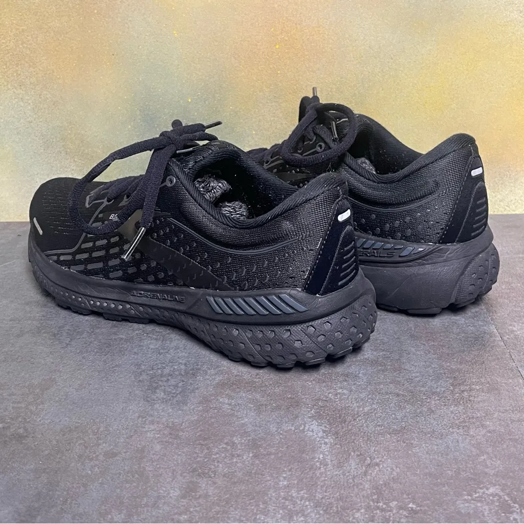 Brooks Adrenaline GTS 21 Women's Black Running Shoes Size 7B - Image 9