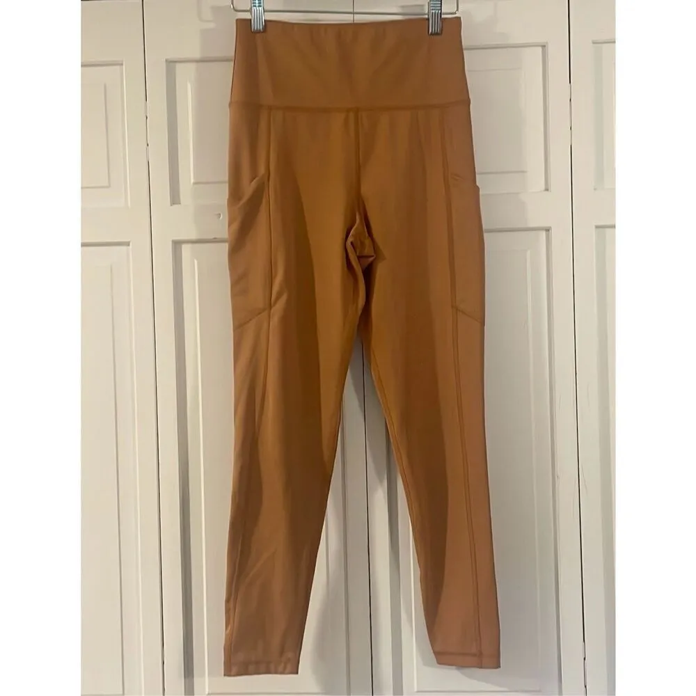 American Eagle the everything pocket leggings size M orange sherbert - Image 2