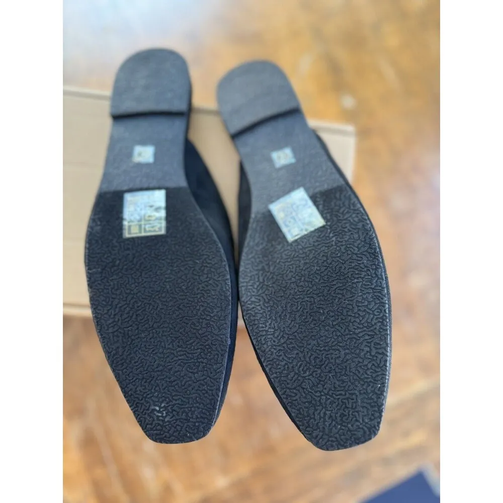 Women's Black At Vap Ameena Square Toe Slip On Mules 6.5 - Image 12