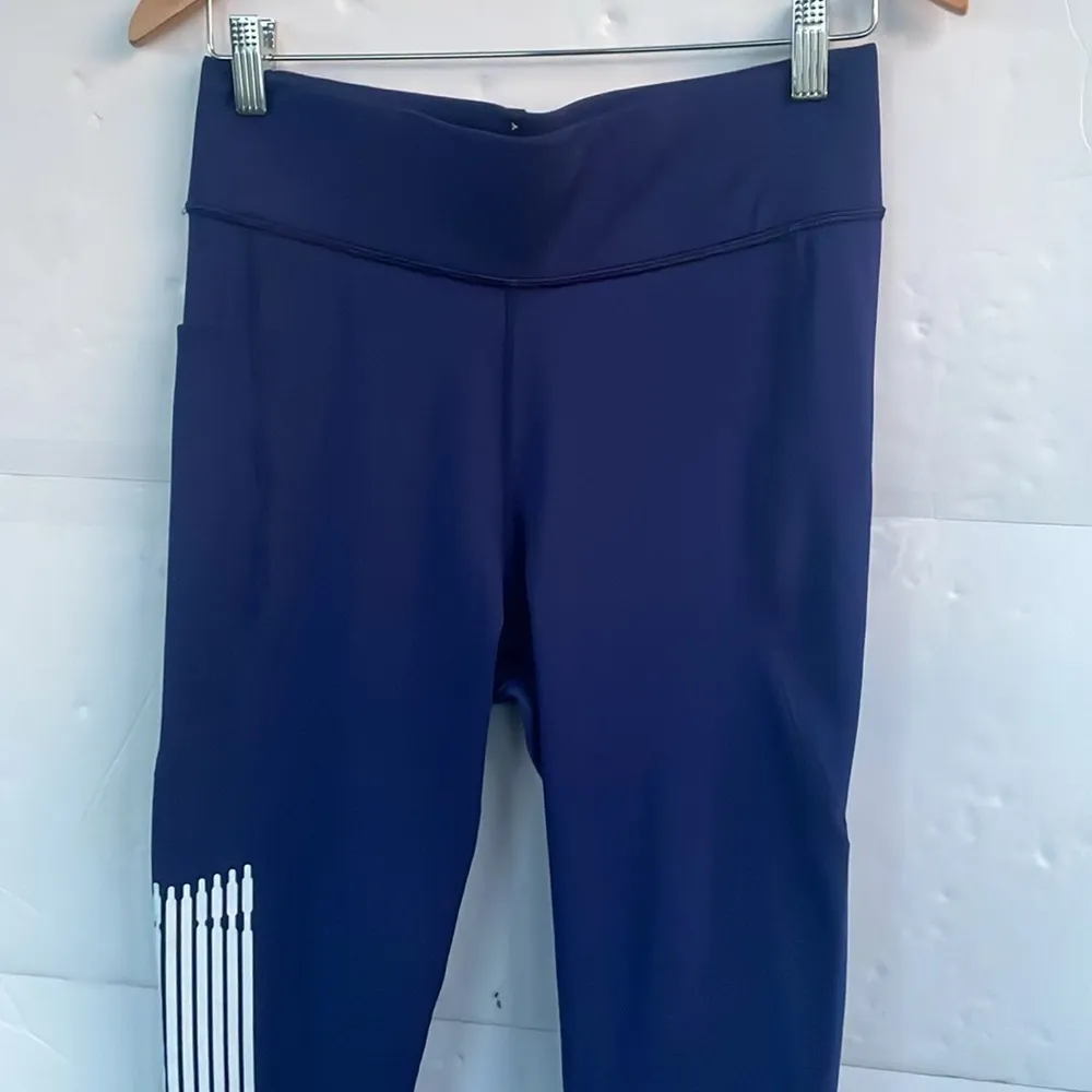 Savage X Fenty Band-It High-Waist Snatched Leggings Blue Workout Pants 1X 16-18 - Image 2