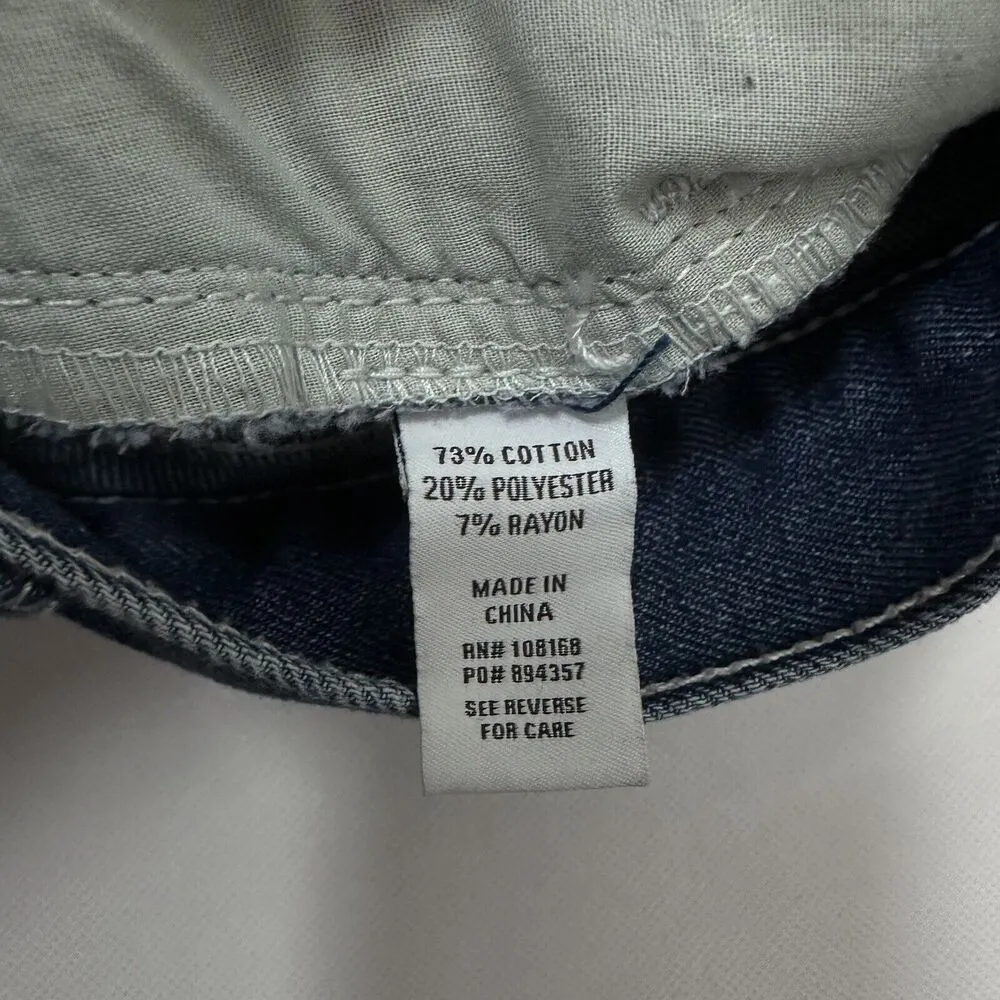 RSQ Jeans Womens 32 Dark Wash Carpenter Wide Leg Baggy Skater Grunge Hip Hop - Image 4