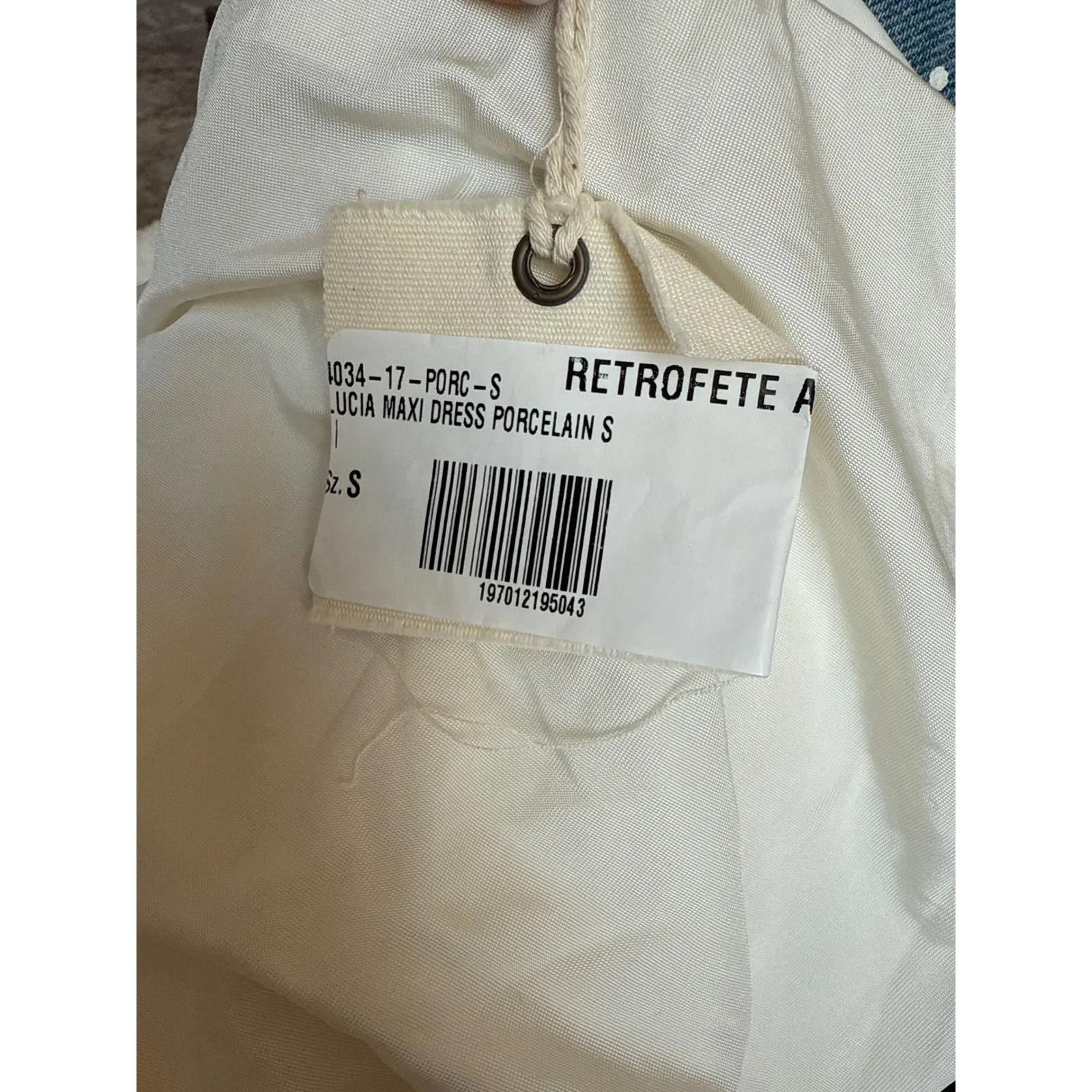 NWT Ser.o.ya Lucia‎ Strapless Maxi Dress Porcelain Sz Small $398 - Image 6