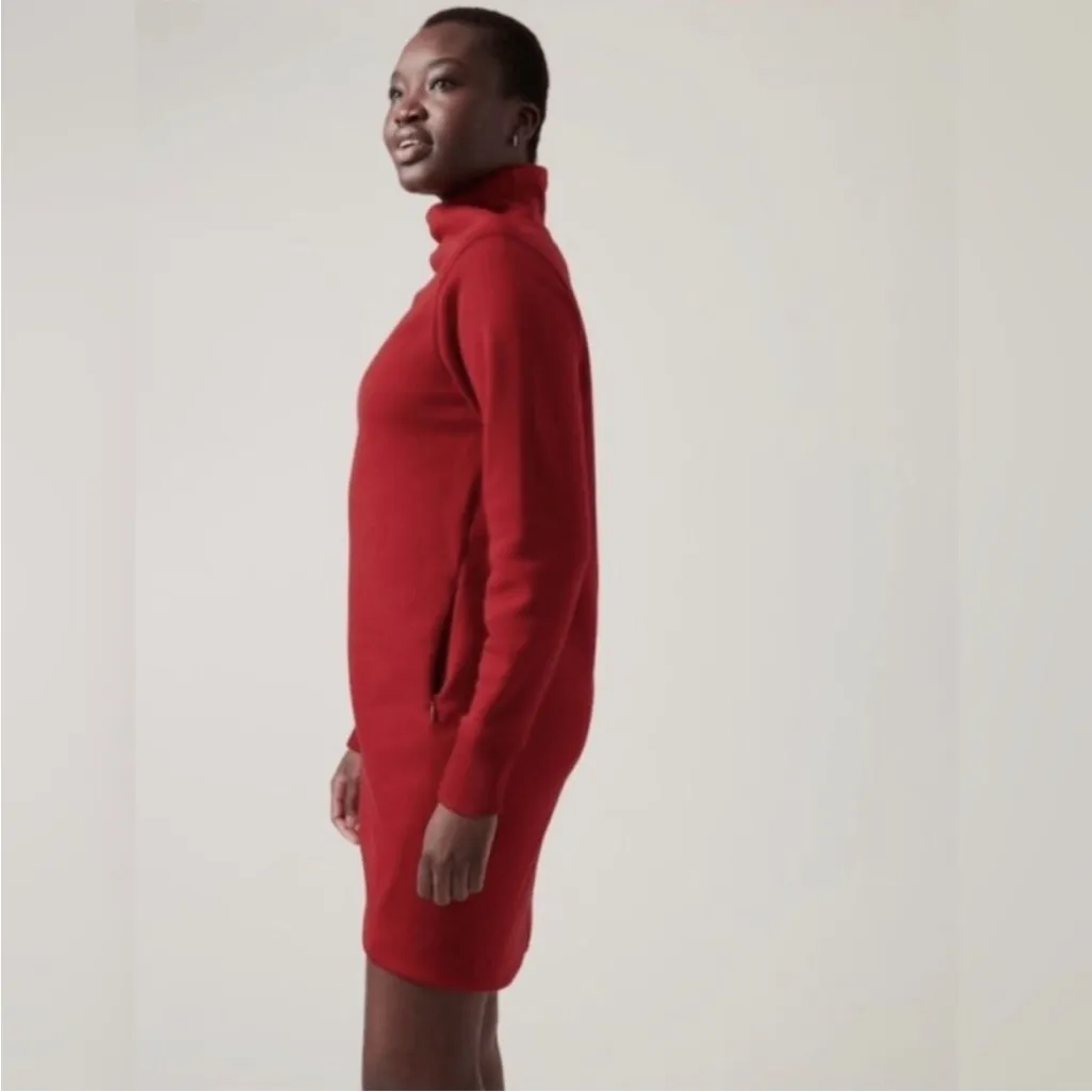 Athleta Cozy Karma Mock Neck Dress - Image 2