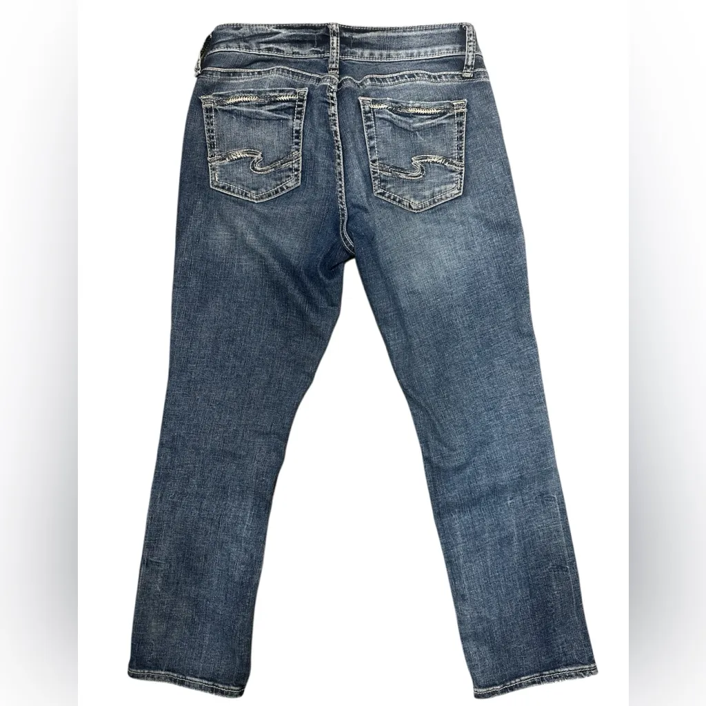 Silver Jeans  Co Elyse Capri - Image 4