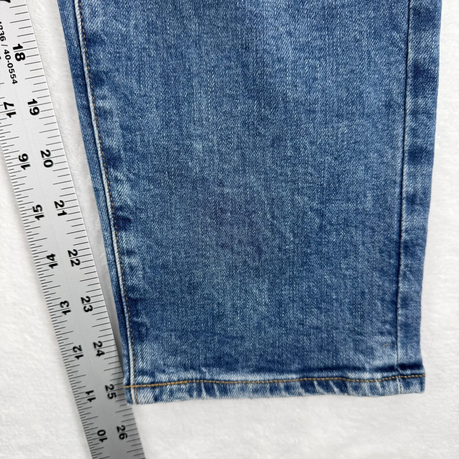 G Star Raw Kate Boyfriend Blue Wash Denim Jeans Straight Leg Pants Size 27 - Image 7