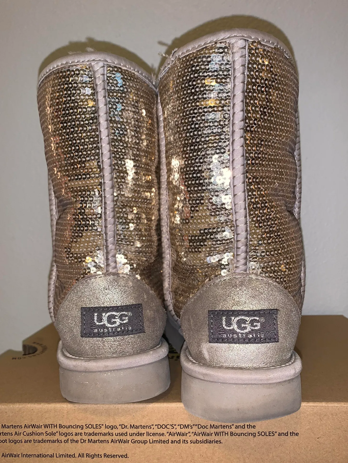 UGG Sequin Silver ’s - Image 3